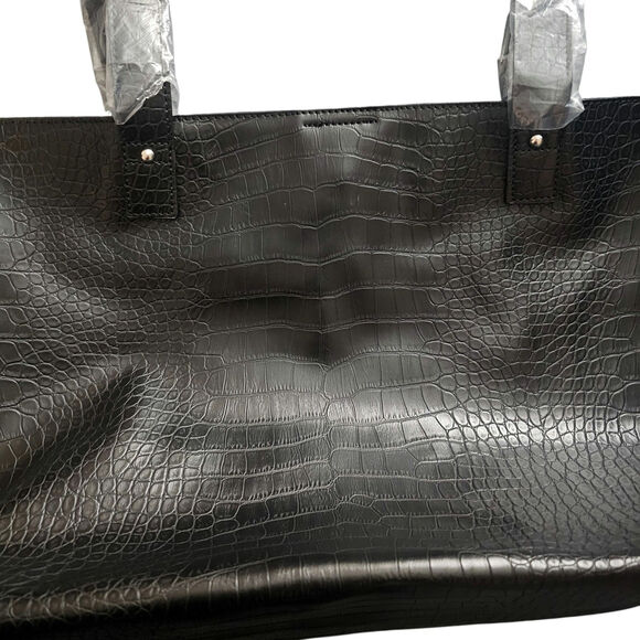 ASOS Design Croc Bonded Shopper Bag - NWT - Picture 2 of 6